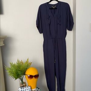 H&M Navy Jumpsuit